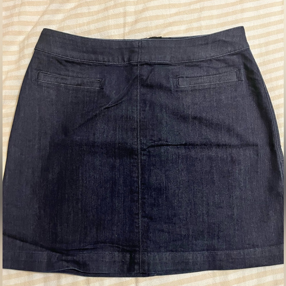 Loft jean skirt
